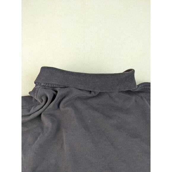 Mens FedEx Stan Herman Polo Shirt Short Sleeve Size L Black Purple Logo - Picture 7 of 13